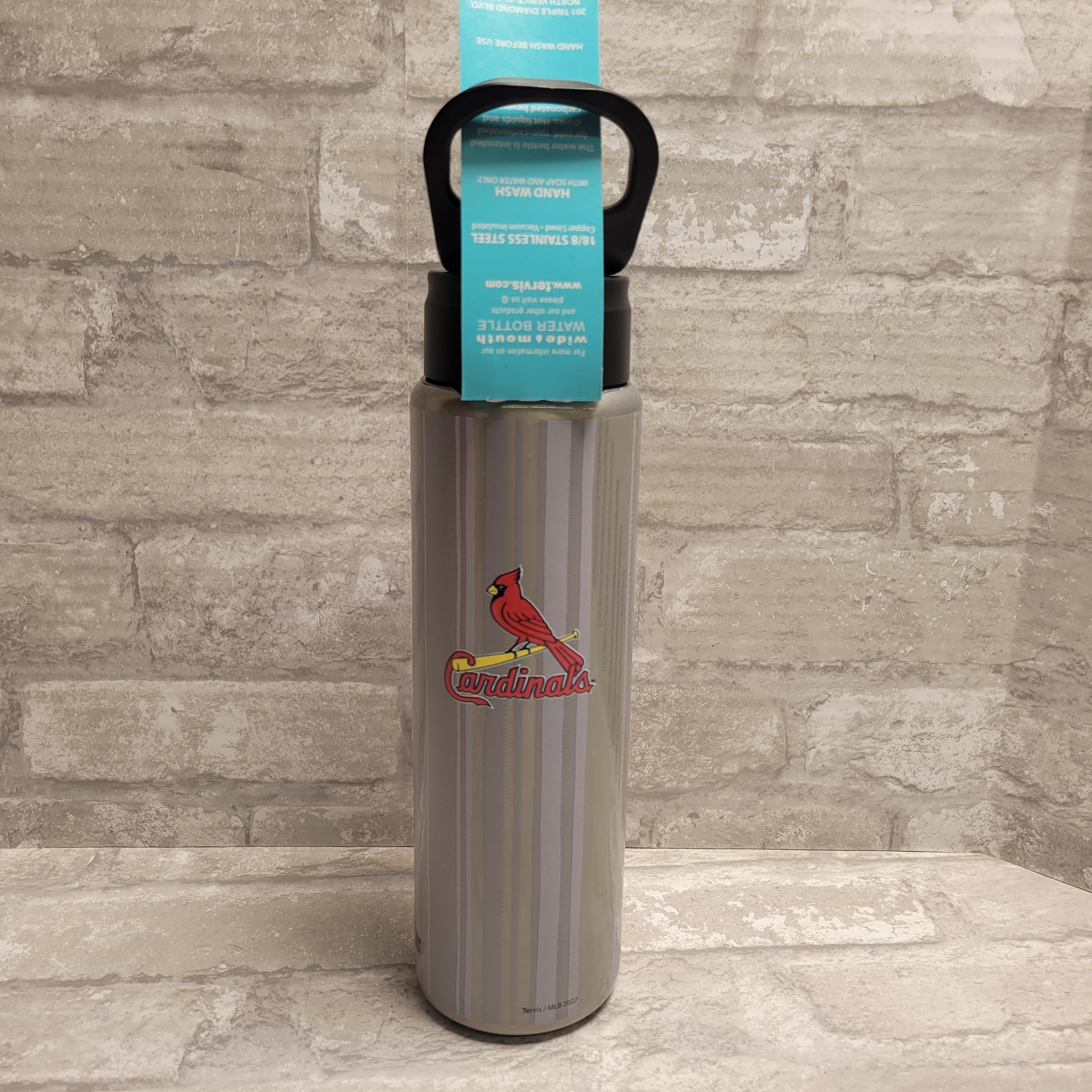 St. Louis Cardinals - All Over | 24 oz Water Bottle Tumbler (7999326781678)